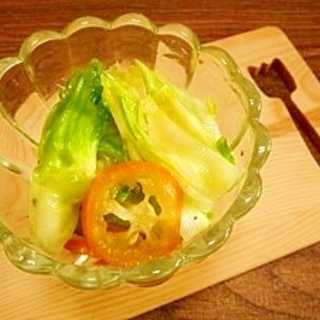 蕾菜☆金柑サラダ